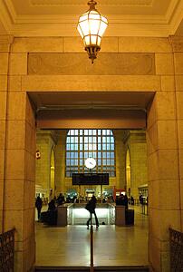 A busy station