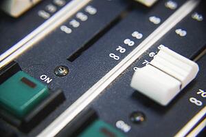 Knobs on a sound board