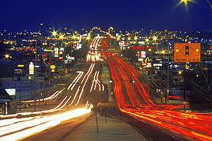 Traffic in a city