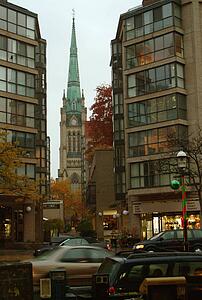 Busy downtown