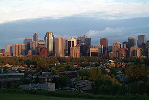 A cityscape