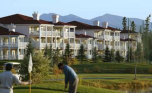 A beautiful golf course