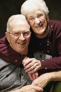 Portrait of a happy couple