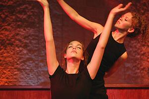 Women dancing