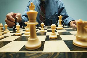 Playing a game of chess