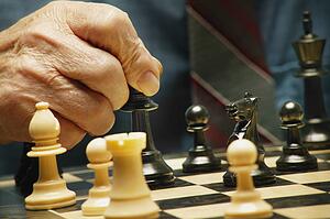 Playing a game of chess