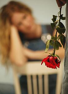 A flower for a girl