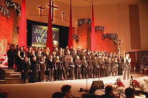 A church choir