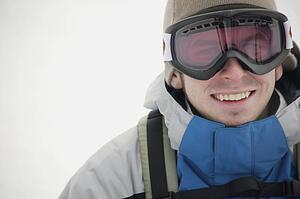 Man with goggles