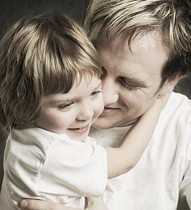 Father and daughter