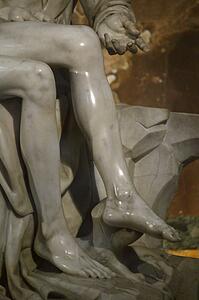 Pieta marble sculpture by Michelangelo (1499) St Peter's Basilica Vatican city Rome Italy 