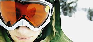 Man with goggles
