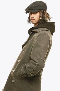 Man with trench coat