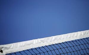 A tennis net