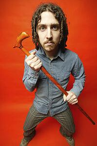 Man with cane