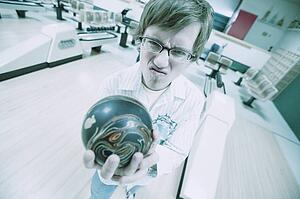 A bowling game