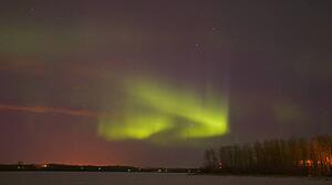 Northern lights Alberta Canada