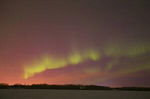 Northern lights Alberta Canada