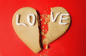 A broken heart