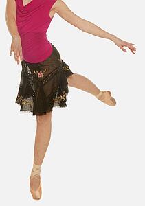 Woman dances