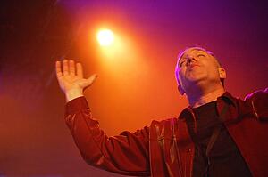 A man worshipping