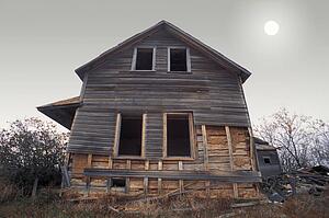 An old farm house