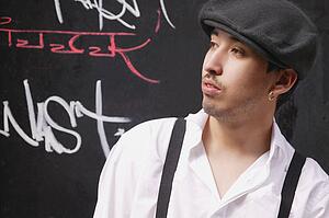 Man with a hat
