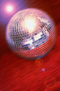 A disco ball
