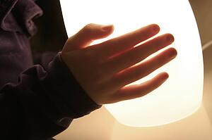  Someone carrying a lamp
