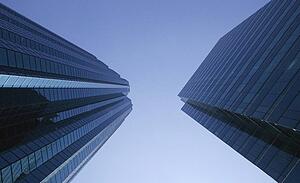 Two tall buildings