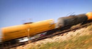A cargo train