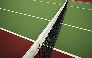 A tennis net