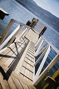 Lake pier