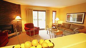 Cheerful family room