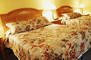Resort bedroom interior