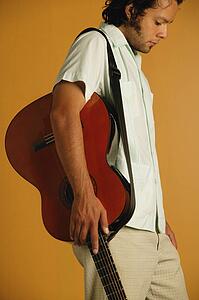 Man with a guitar
