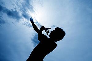 Aiming toward the sky