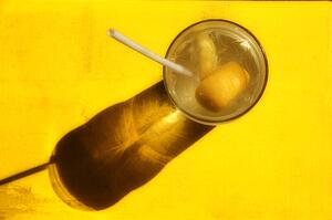 A refreshing drink