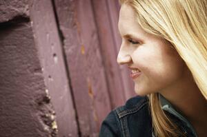 Profile of a woman's face