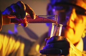 A science experiment