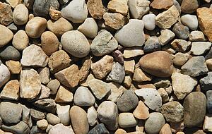Washed rocks
