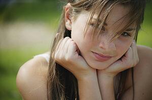 Portrait of a teen
