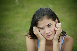 Portrait of a teen