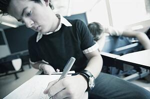 Working in class
