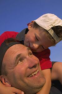 Father and son bonding
