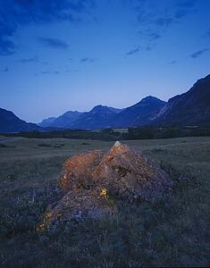 Scenic mountain view