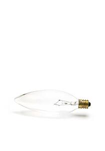 A light bulb