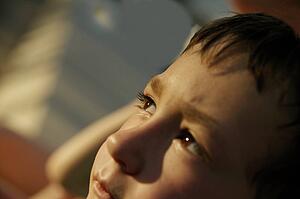 Child's face