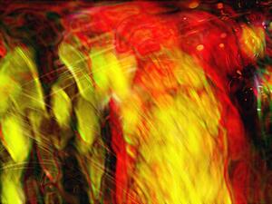 A fiery mixture of color