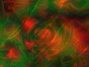 Green and red design